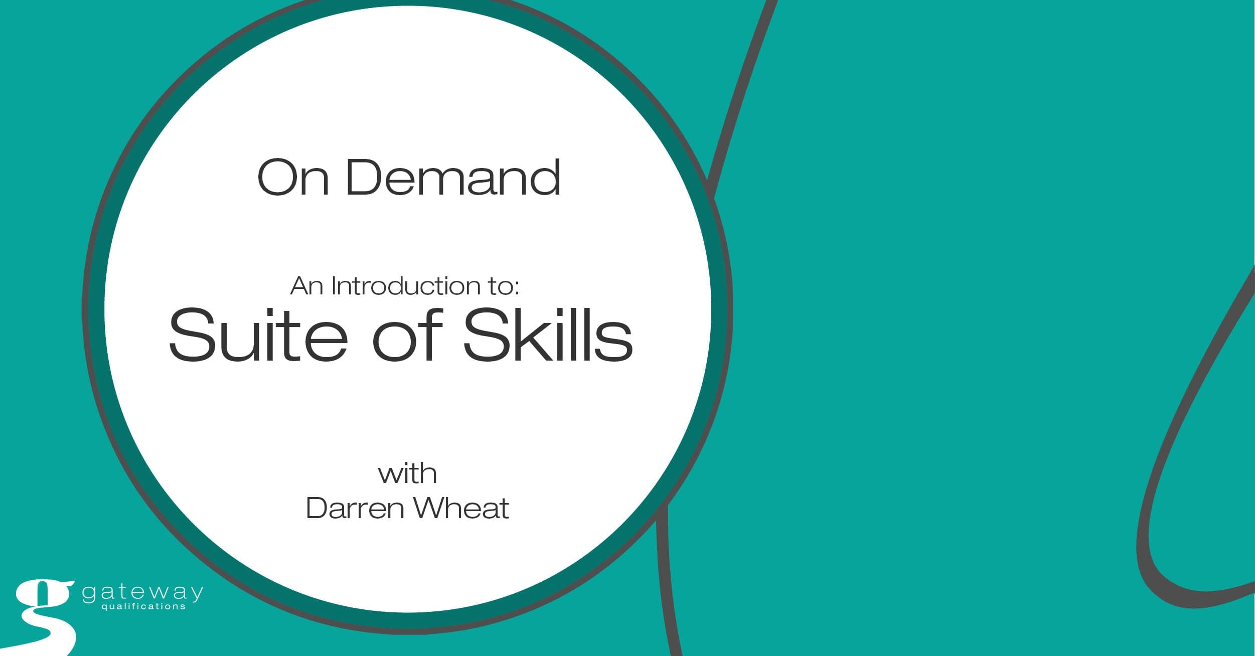 Introduction Suite of Skills Webinar