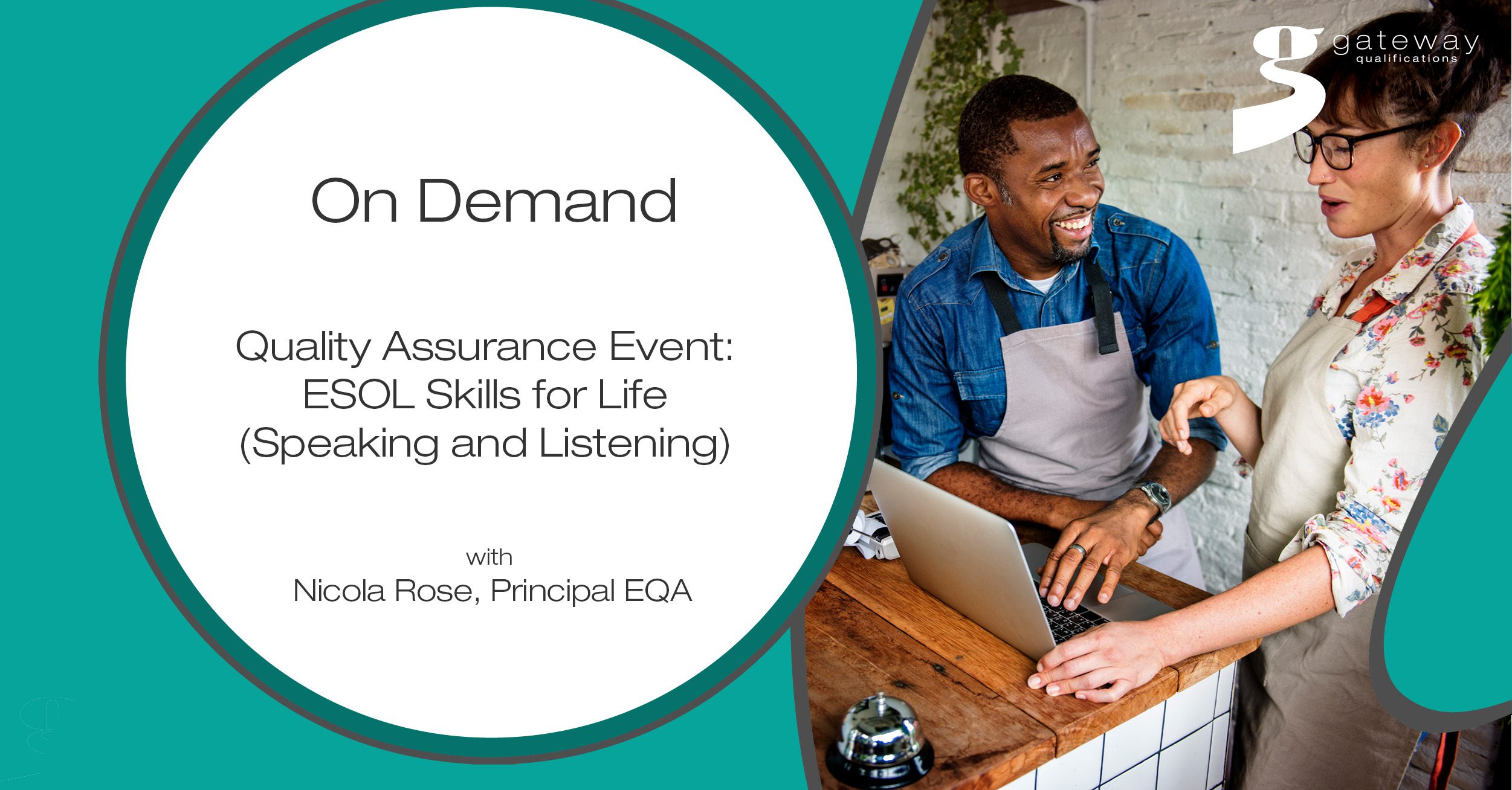 ESOL Speaking and Listening Webinar Banner
