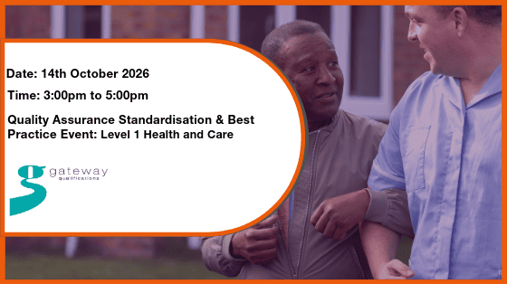 Skills for healthy and social care webinar banner