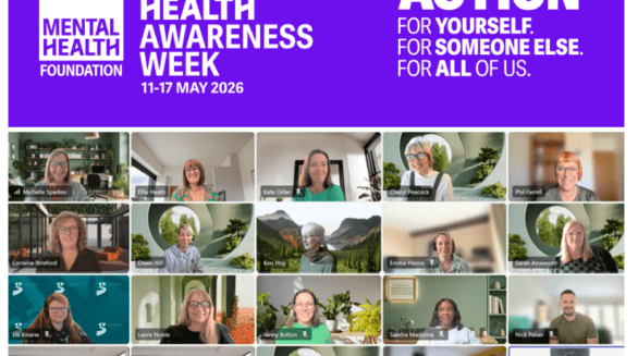 Gateway Qualifications staff mark Mental Health Awareness week by wearing green on a Teams call.